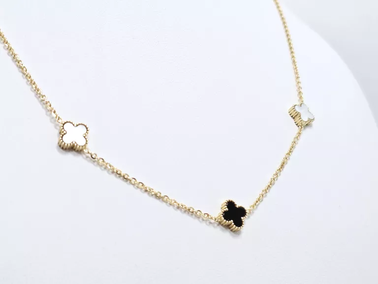 ZŁOTA CELEBRYTKA Z KRZYŻYKAMI 585 4,99G 45CM