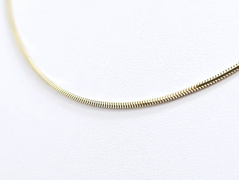 ZŁOTY ŁAŃCUSZEK ŻMIJKA 585 4,15G 50CM