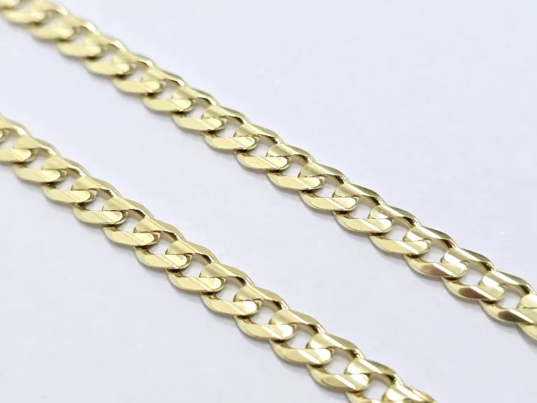 ZŁOTA BRANSOLETKA PANCERKA 585 5,07G 19CM