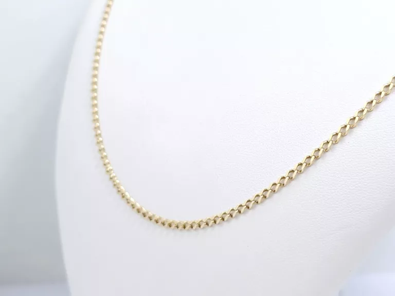 ZŁOTY ŁAŃCUSZEK PANCERKA 585 9,80G 70CM