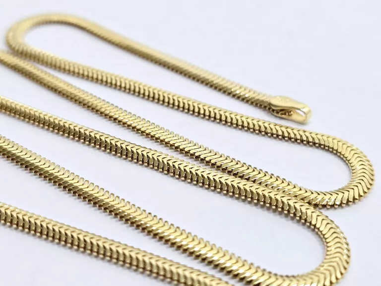 ZŁOTY ŁAŃCUSZEK TAŚMA 585 9,45G 50CM