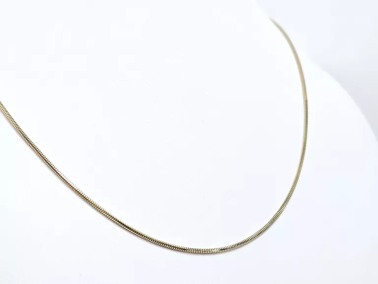 ZŁOTY ŁAŃCUSZEK ŻMIJKA 585 4,15G 50CM