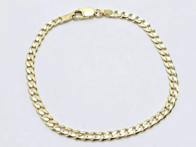 ZŁOTA BRANSOLETKA PANCERKA 585 5,07G 19CM