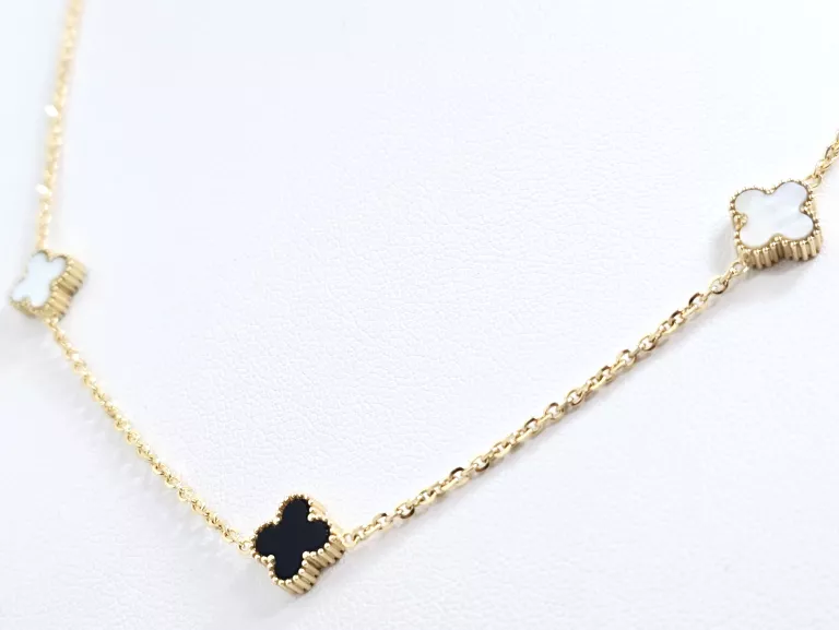 ZŁOTA CELEBRYTKA Z KRZYŻYKAMI 585 4,99G 45CM