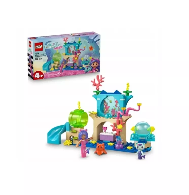 LEGO KOCI DOMEK GABI 11204 PODWODNA PRZYGODA SYRENKI GABI
