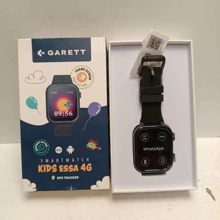 GARETT KIDS ESSA 4G CZARNY