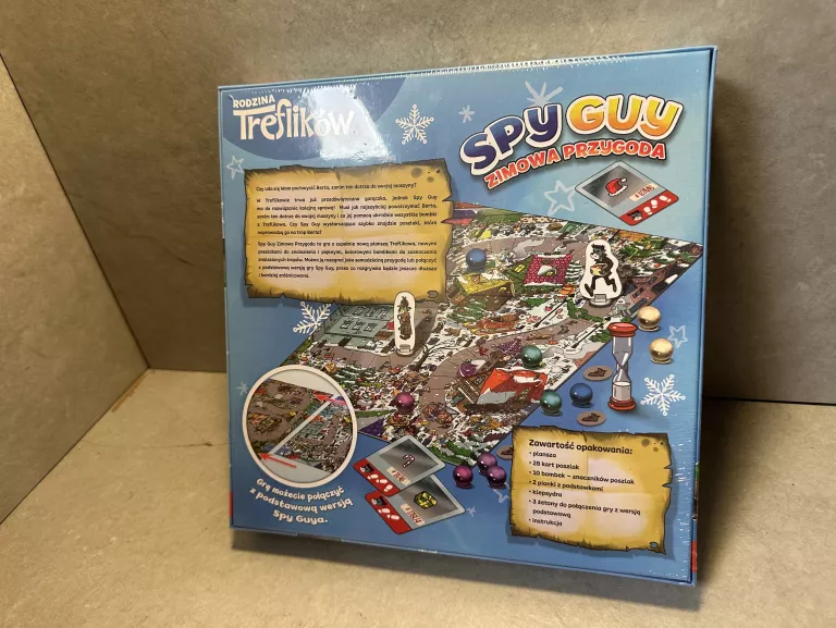 GRA SPY GUY. ZIMOWA PRZYGODA TREFL