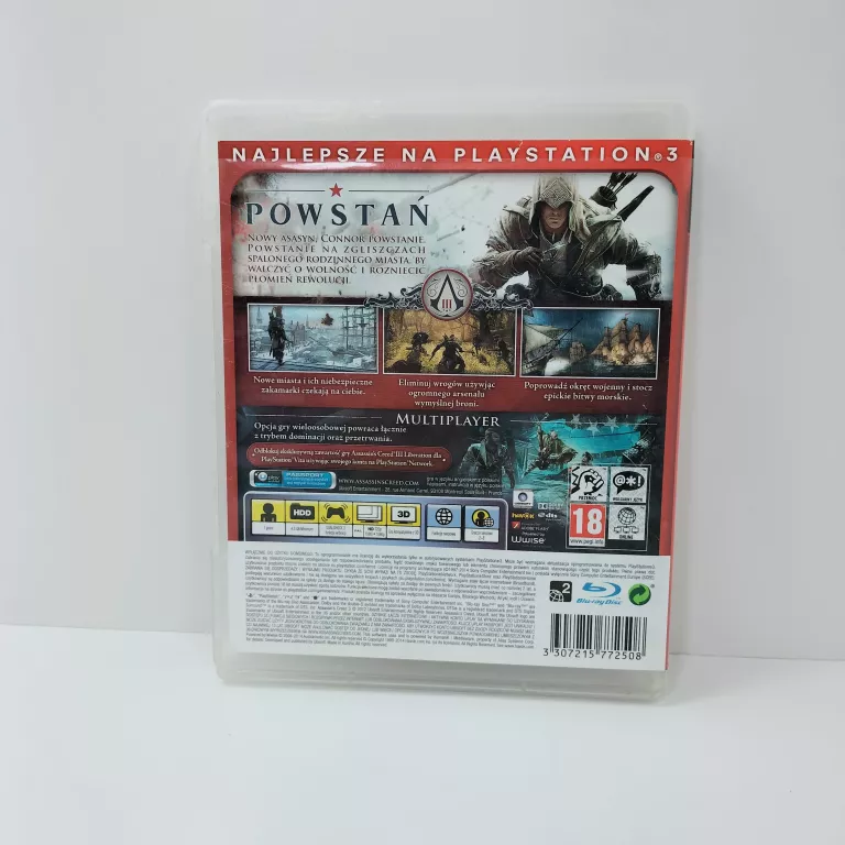 GRA PS3  ASSASSINS CREED III