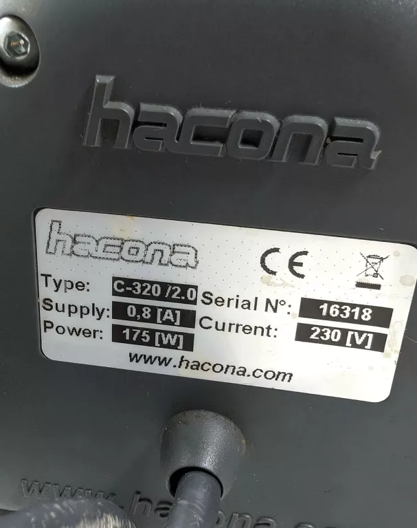 ZGRZEWARKA   HACONA C-320