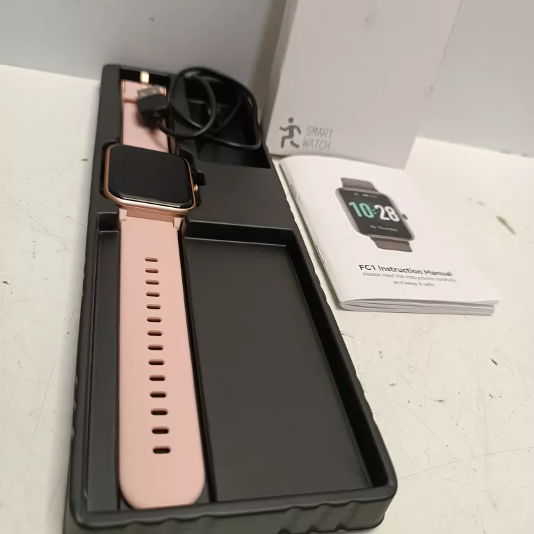 SMARTWATCH RÓŻOWY GRV