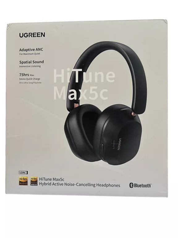 UGREEN HITUNE MAX 5C NAUSZUNE SŁUCHAWKI BEZPRZEWODOWE ANC BLUETOOTH BT 5.4