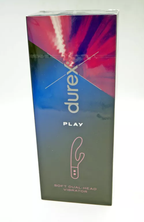 DUREX PLAY WIBRATOR STYMULATOR ŁECHTACZKI WODOODPORNY CICHY SOFT DUAL-HEAD