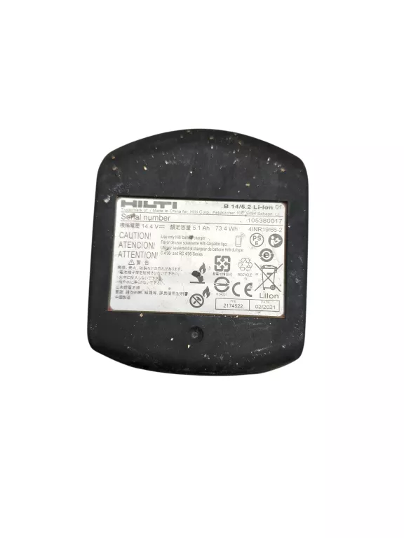 AKUMULATOR LI-ION HILTI B14/5.2 14,4 V 5.2 AH