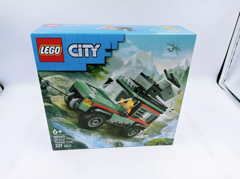 LEGO CITY 60447 GÓRSKA CIĘŻARÓWKA TERENOWA 4X4