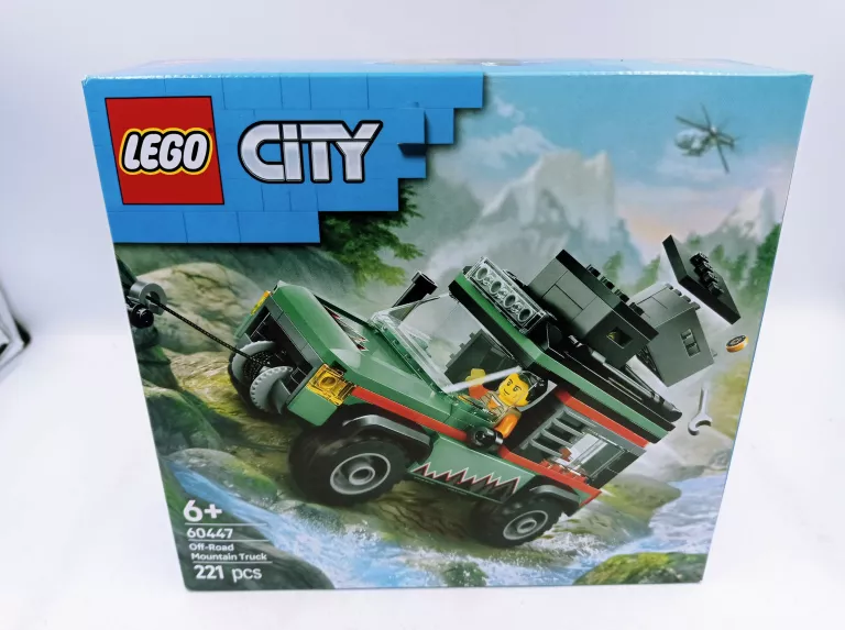 LEGO CITY 60447 GÓRSKA CIĘŻARÓWKA TERENOWA 4X4