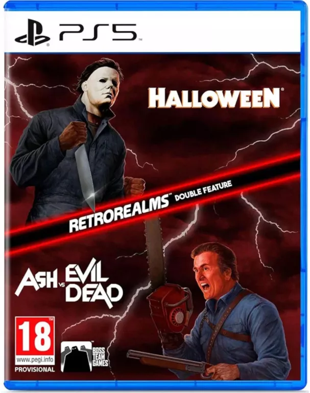 HALLOWEEN AND ASH VS EVIL DEAD RETROREALMS DOUBLE FEATURE PS5 505663561057