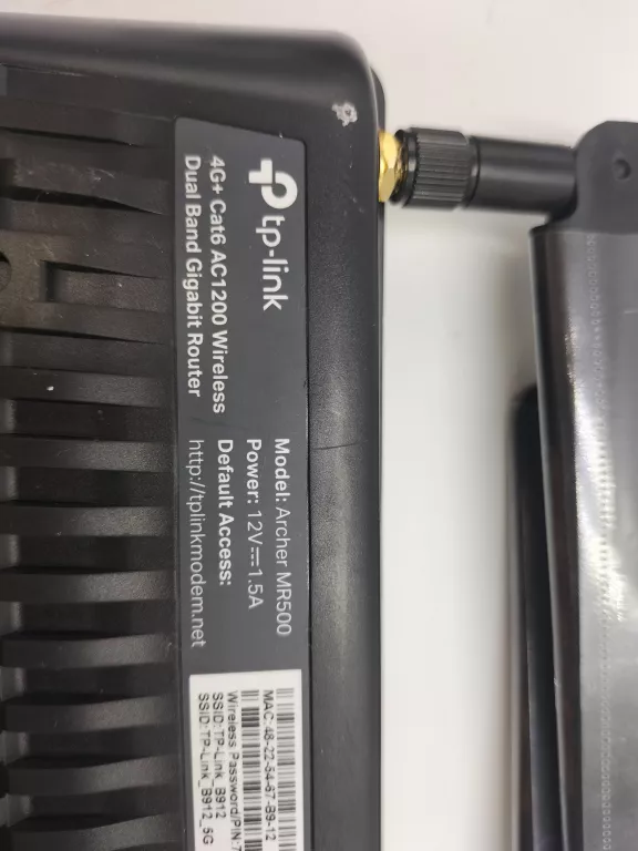 ROUTER TP-LINK ARCHER MR500 802.11AC (WI-FI 5)