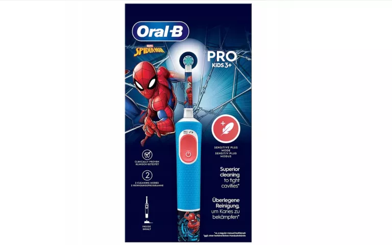 ORAL-B VITALITY PRO SZCZOTECZKA ELEKTRYCZNA DO ZĘBÓW DLA DZIECI SPIDERMAN