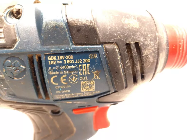 ZAKRĘTARKA UDAROWA BOSCH GDX 18V-200 + AKUMULATOR
