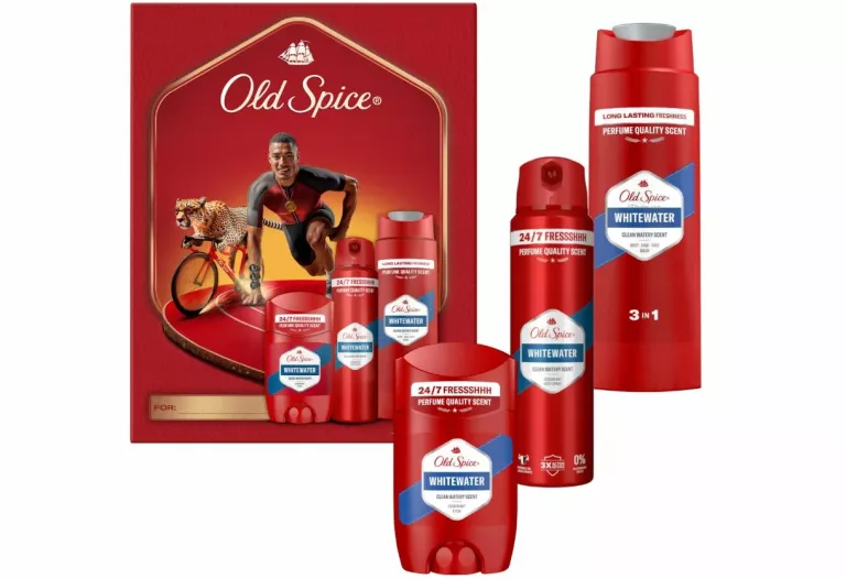 OLD SPICE WHITEWATER IRONMAN XMASS ZESTAW