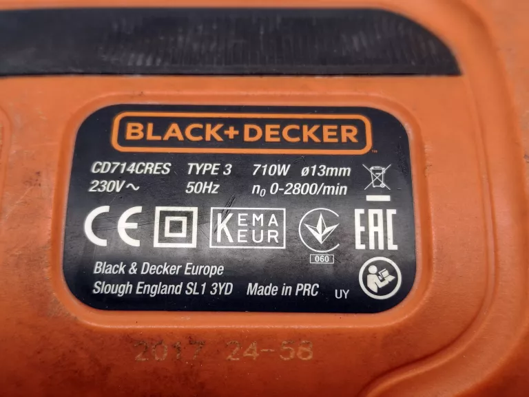 WIERTARKA BLACK DECKER 710W