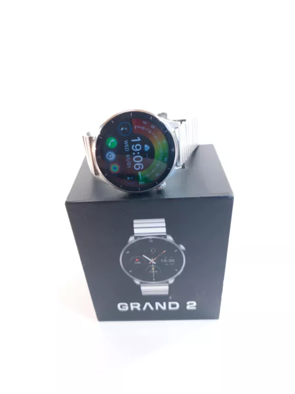 ZEGAREK GRAND 2 + ŁADOWARKA+PUDEŁKO
