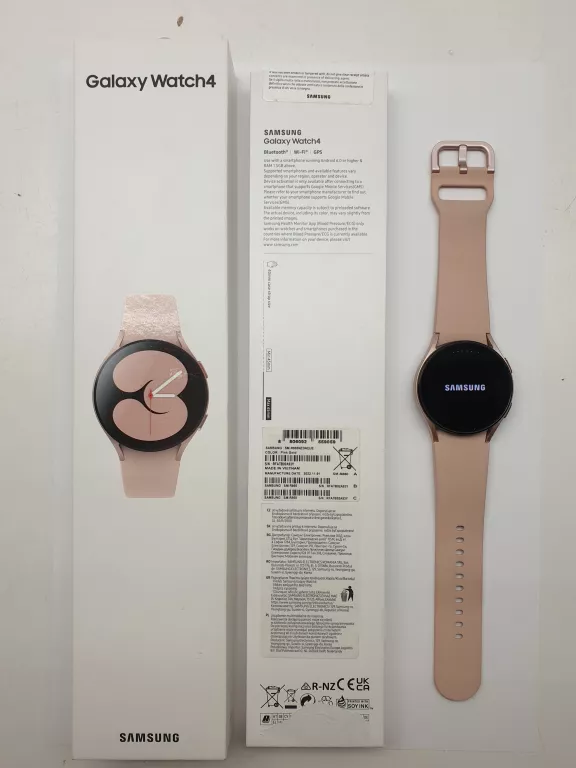 SMARTWATCH SAMSUNG GALAXY WATCH 4 R860 PINK GOLD RÓŻOWE ZŁOTO 40 MM WATCH4