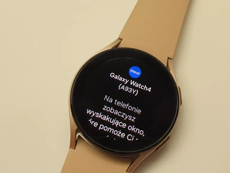 SMARTWATCH SAMSUNG GALAXY WATCH 4 R860 PINK GOLD RÓŻOWE ZŁOTO 40 MM WATCH4