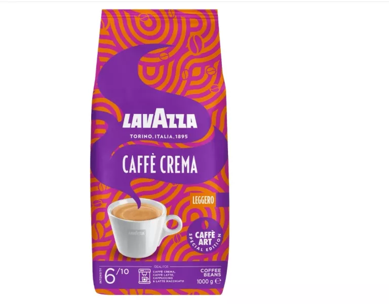 LAVAZZA KAWA ZIARNISTA MIESZANA TORINO CAFE CREMA 1000 G