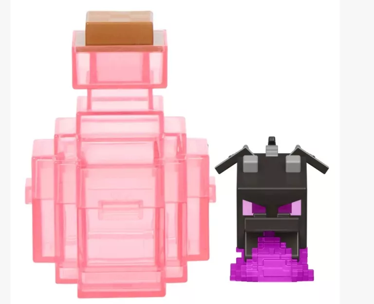 MATTEL MINECRAFT JCD10 POTION BREWING ELIKSIR Z MINI FIGURKĄ RÓŻOWY