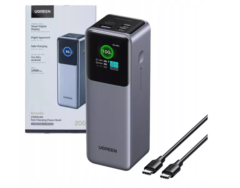 powerbank-ugreen-nexode-pb722-25000-mah-200w-usb-a-2x-usb-c-szary-al-niepodleglosci-156-sc-warszawa