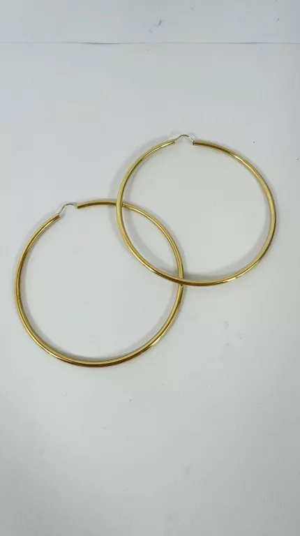 WYRÓB JUBILERSKI UŻYWANY KOLCZYKI KÓLKA 585 3,80