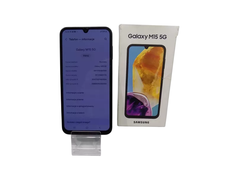 TELEFON SAMSUNG GALAXY M15 4/128GB NIEBIESKI