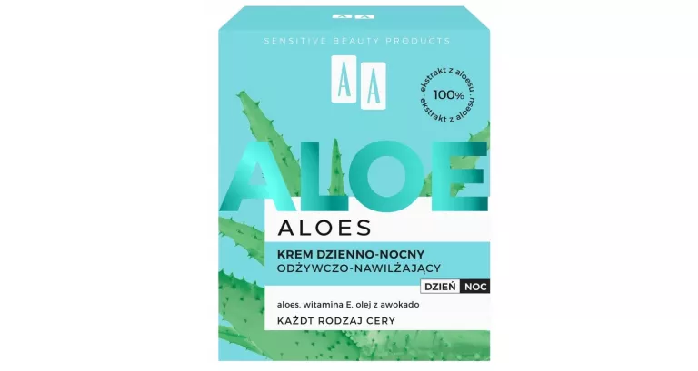 A ALOE VERA EXTRACT KREM DZIENNO-NOCNY ODŻYWCZO-NAWILŻAJĄCY 50ML