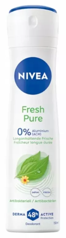 NIVEA DEZODORANT DAMSKI 0% FRESH PURE 150ML