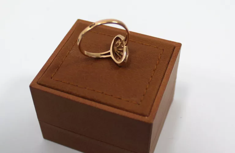 RARYTASOWY ZŁOTY PIERSCIONEK P585 R18