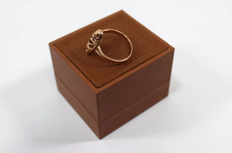 RARYTASOWY ZŁOTY PIERSCIONEK P585 R18