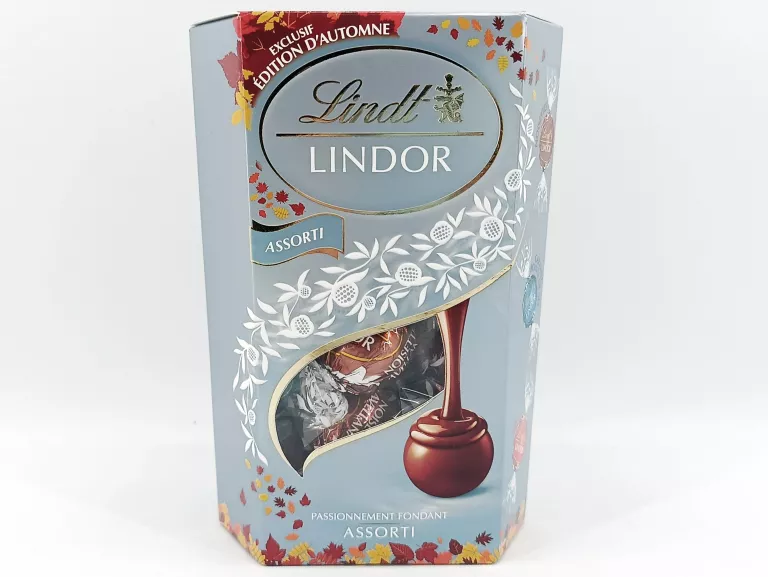 LINDT LINDOR 200G ASSORTED PRALINY MIX SMAKÓW BIAŁA, GORZKA, MLECZNA 200G