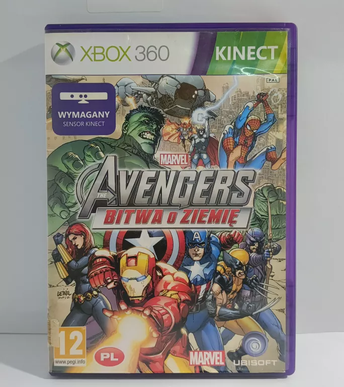 MARVEL AVENGERS BITWA O ZIEMIĘ PL  XBOX 360