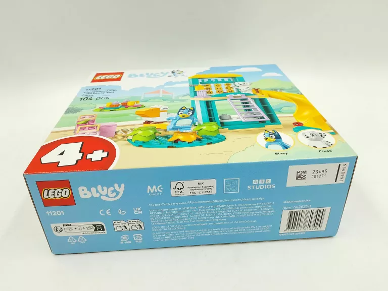LEGO BLUEY 11201 BLUE I ŁATKA NA PLACU ZABAW