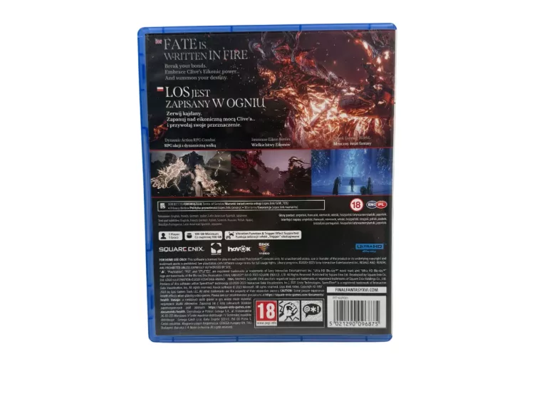 GRA PS5 FINAL FANTASY XVI PS5 PUDEŁKOWA