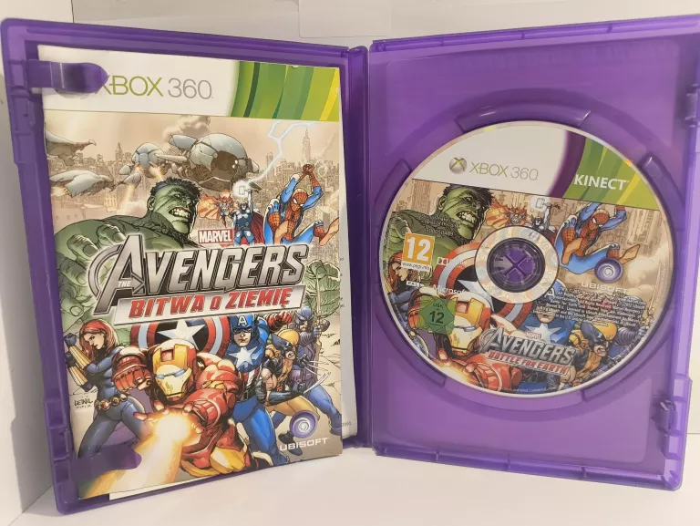 MARVEL AVENGERS BITWA O ZIEMIĘ PL  XBOX 360