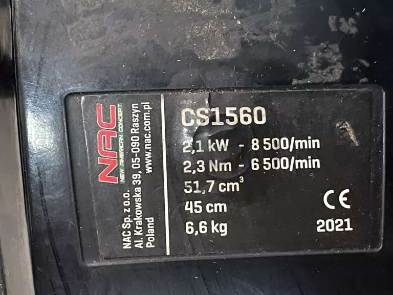 PIŁA SPALINOWA NAC CS1560