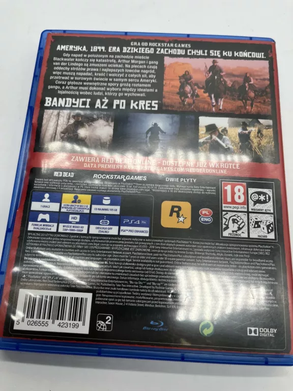 GRA PS4 RED DEAD REDEMPTION 2