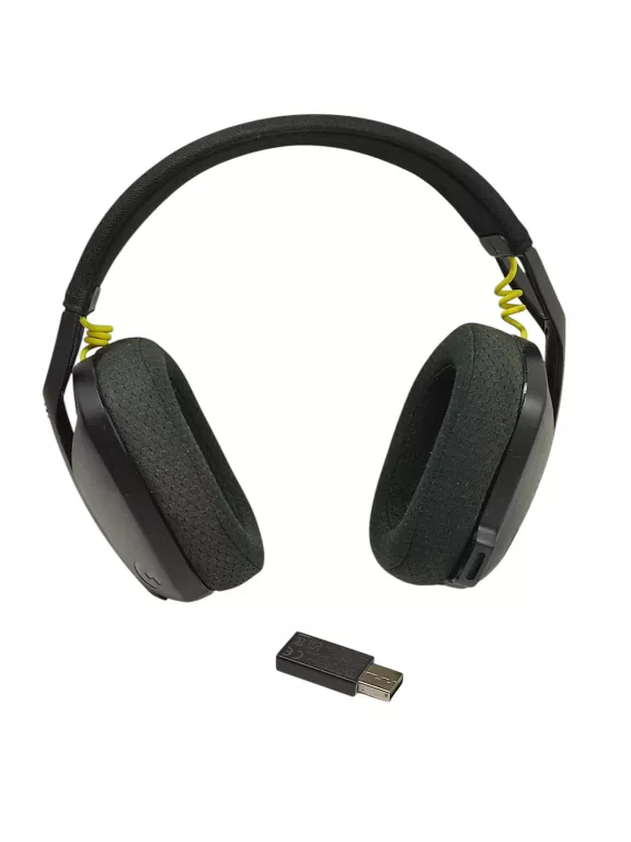 SŁUCHAWKI BEZPRZEWODOWE NAUSZNE BLUETOOTH DO GIER LOGITECH G435 + ADAPTER