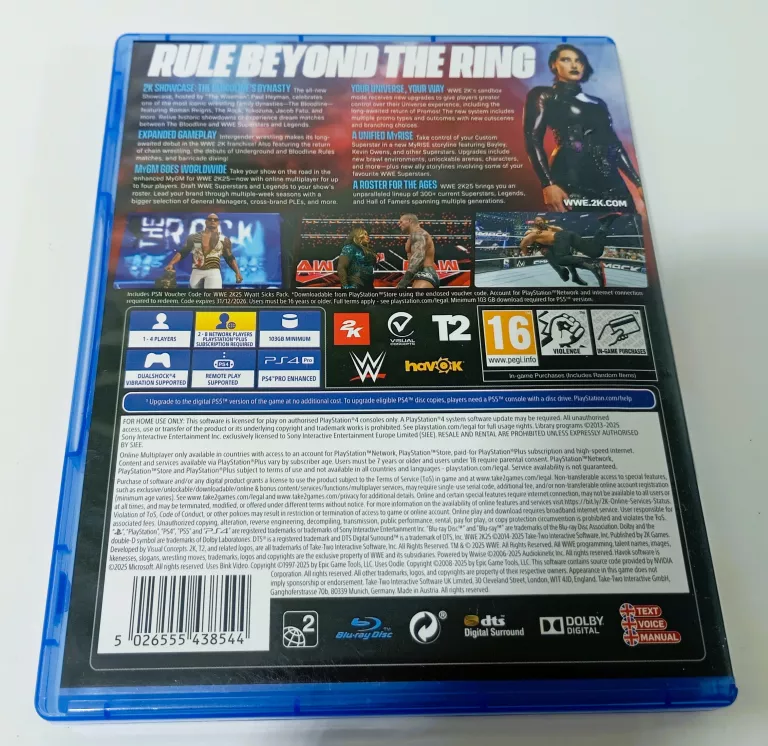 GRA PS4 – WWE 2K25
