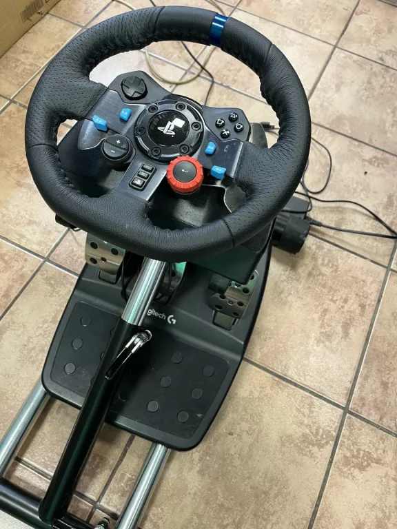 KIEROWNICA LOGITECH G29 PC/PS4/PS5 + PEDAŁY + STOJAK WHEEL STAND PRO