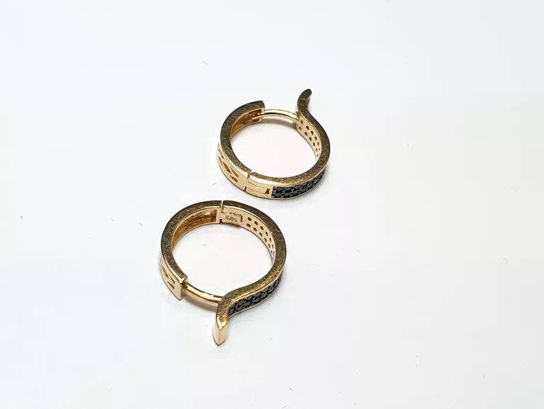 ZŁOTE KOLCZYKI 14K 585 3,01G OD LOOMBARD