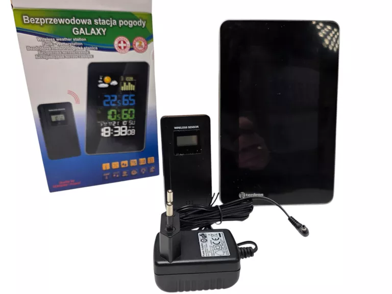 STACJA POGODOWA GALAXY 3830 KOMPLET