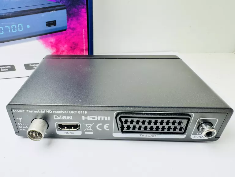TUNER DVB-T2 STRONG SRT 8119 BEZ PILOTA